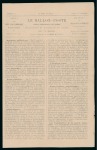 Stamp of France » Guerre de 1870-1871 Lundi 31 octobre 1870, 44ème jour du Siège, Le Ballon-Poste