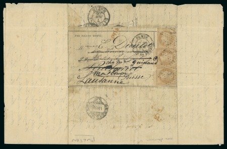 Stamp of France » Guerre de 1870-1871 Mercredi 26 octobre 1870, Gazette des Absents n°2,