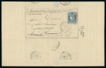 Stamp of France » Guerre de 1870-1871 Samedi 12 novembre 1870, Gazette des Absents n°7,