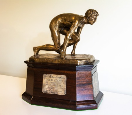 Stamp of Olympics » Olympic Statues Statues: 1902 An American Bronze Study of an Athlete, entitled "THE SPRINTER", cast from a model by Dr. Robert Tait McKenzie