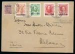 Stamp of Russia » Russian Post in Levant RUSSIA LEVANT 1909-1914 cover lot (6), mostly reg.Cospoli