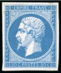 Stamp of France » Collections 1853-1870, Joli petit groupe de timbres classiques
