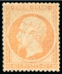 Stamp of France » Collections 1853-1870, Joli petit groupe de timbres classiques