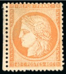 Stamp of France » Collections 1853-1870, Joli petit groupe de timbres classiques