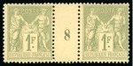 Stamp of France » Collections 1849-1939 , Collection de timbres en 3 volumes, une
