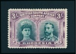 Stamp of Rhodesia 1910-13 Rhodesia British South Africa Company Group of mint * double heads