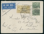 Stamp of Ireland » Airmails 1934-1959 INDIA: Airmail Services from India to Ireland