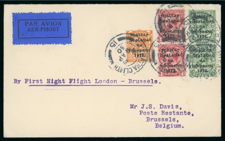Stamp of Ireland » Airmails 1930 (15.4) Irish Acceptance For First Night Airmail