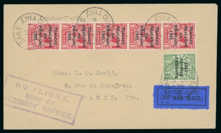 Stamp of Ireland » Airmails 1923 Irish Acceptance For Early Airmail Service London-Paris: