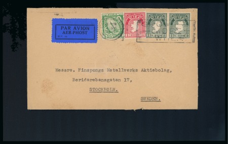 Stamp of Ireland » Airmails 1933-35 AUSTRIA: Irish Acceptance for Airmail Service