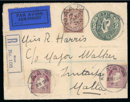 Stamp of Ireland » Airmails 1932-40 MALTA: Airmail Services to and from Ireland: