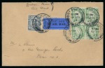 Stamp of Ireland » Airmails 1924-25 FRANCE: Irish Acceptance for Early Airmail