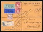 Stamp of Ireland » Airmails 1924-25 SWITZERLAND: Irish Acceptance for Early Airmail