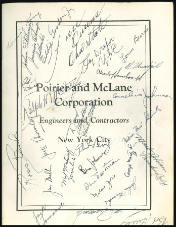 Stamp of Olympics » 1936 Berlin » Documents, Programmes, Tickets, etc. 1936 (Jul 11-12) Final Olympic Tryouts at Randalls Island, programme with signatures of 57 athletes incl. Jesse Owens