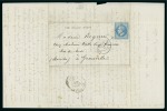 Stamp of France » Guerre de 1870-1871 1870, Mardi 22 novembre, Dépêche-Ballon n°8, affranchissement