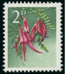 Stamp of New Zealand 1959-63 Group of 3 varieties/errors incl. Health 3d + 1d mint n.h. with variety pink omitted