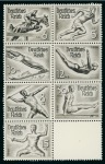 Stamp of Olympics » 1936 Berlin » Stamps 1936 Berlin photographic essays by Max Eschele, seven examples in similar designs to those issued, plus a separate 50+10pf value