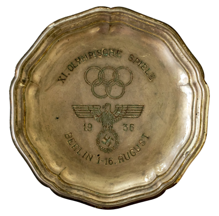 Stamp of Olympics » 1936 Berlin » Other Memorabilia 1936 Berlin coaster, silvered