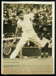 Stamp of Olympics » Collections & Miscellaneous Lots 1926-51, Group of 26 press photos from an Argentinean archive showing tennis, incl. Davis Cup