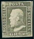 Stamp of Italian States » Sicily 1859 Selection of 31 stamps unused and used, including a number of very fine examples