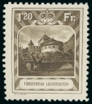 Stamp of Large Lots and Collections Liechtenstein: 1912-2012, Mostly mint collection in four printed hingeless albums, virtually complete