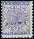 Stamp of Large Lots and Collections IRELAND - REVENUES: Attractive and mixed assembly