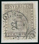 Stamp of Large Lots and Collections SWEDEN: 1855-1960 Attractive used collections/assembly