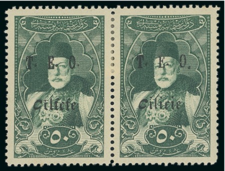 Stamp of Colonies françaises » Cilicie (Occupation française) 1919, Collection de timbres ayant été réalisée