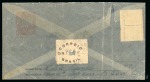 Stamp of Brazil BRAZIL 1948 2 different money value postal stationery envelopes on transparent paper, rare