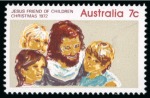 Stamp of Australia » Commonwealth of Australia 1972 Christmas 7c mint n.h. with variety red-brown omitted
