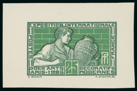 Stamp of France » Émissions à partir de 1900 1924-25, Exposition internationale des arts décoratifs
