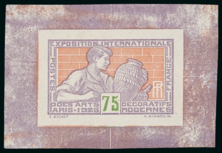 Stamp of France » Émissions à partir de 1900 1924-25, Exposition internationale des arts décoratifs