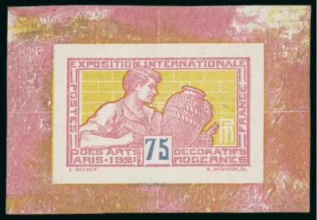 Stamp of France » Émissions à partir de 1900 1924-25, Exposition internationale des arts décoratifs