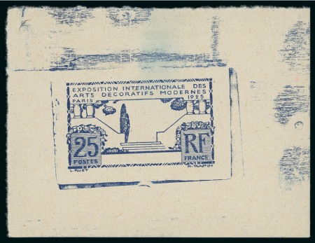 Stamp of France » Émissions à partir de 1900 1924-25, Exposition internationale des arts décoratifs