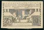 Stamp of France » Émissions à partir de 1900 1924-25, Exposition internationale des arts décoratifs