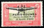 Stamp of Colonies françaises » Nouvelle-Calédonie 1859-1981, Splendide collection avancée de Nouvelle-Calédonie