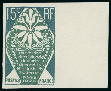 Stamp of France » Émissions à partir de 1900 1924-25, Exposition internationale des arts décoratifs