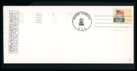 Stamp of United States 1969 (July 20) Apollo 11 not flown cover #61