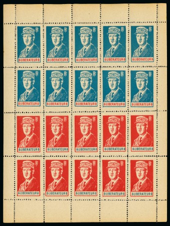 Stamp of France » Collections 1944-45, Collection spécialisée sur la Libération