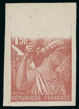 Stamp of France » Collections 1944-2013, Collection de timbres non dentelés, très