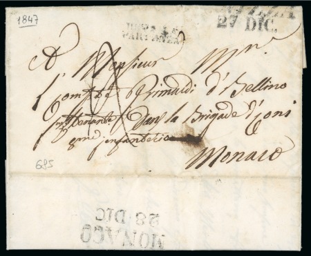 Stamp of Colonies françaises » Monaco 1774-1925, Collection spectaculaire de plus de 100