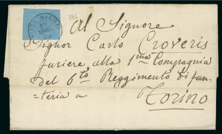 Stamp of Large Lots and Collections Italian States - Sardinia: 1811-77 Exceptional specialised