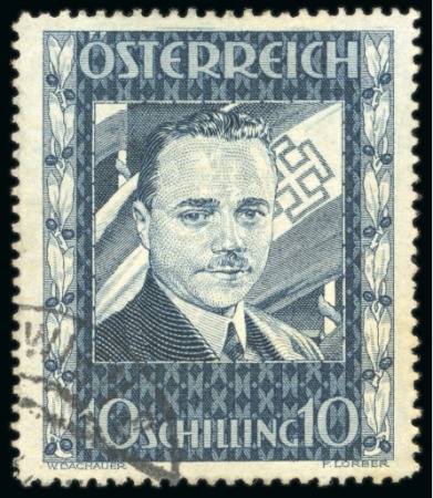 Stamp of Large Lots and Collections Austria: 1850-1945 Collection mainly mint with the better semi-modern issues