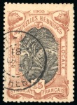 Stamp of Colonies françaises » Nouvelles-Hébrides 1903-1920, Petite sélection de Nouvelles Hébrides