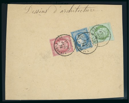 Stamp of France » Collections 1861-1900, Reste de collection de timbres classiques