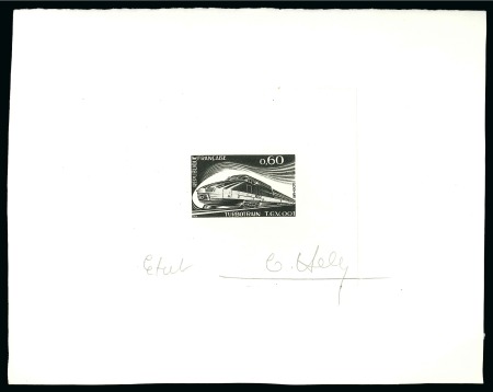 Stamp of France » Collections 1960-1980, Collection de 17 épreuves d'artiste dont