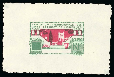 Stamp of France » Collections 1924-25, Collection spécialisée sur l'Exposition