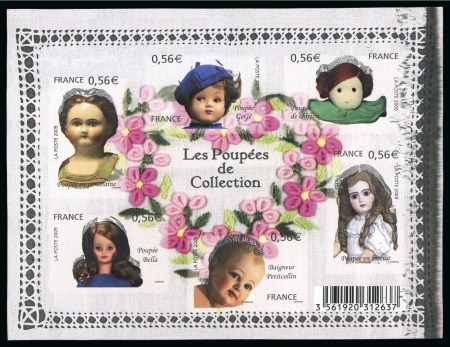 Stamp of France » Blocs et Feuillets 2009, Feuillet Y&T n°4394 en non dentelé et avec