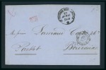 Stamp of Colonies françaises » Colonies Francaise Collections et Lots 1847-1971, Boîte avec plus de 105 lettres des anciennes