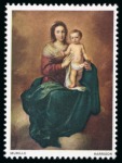 Stamp of Great Britain » Queen Elizabeth II 1967 Paintings 4d and 1967 Christmas Paintings 3d and 4d each with gold omitted, mint n.h. or l.h.